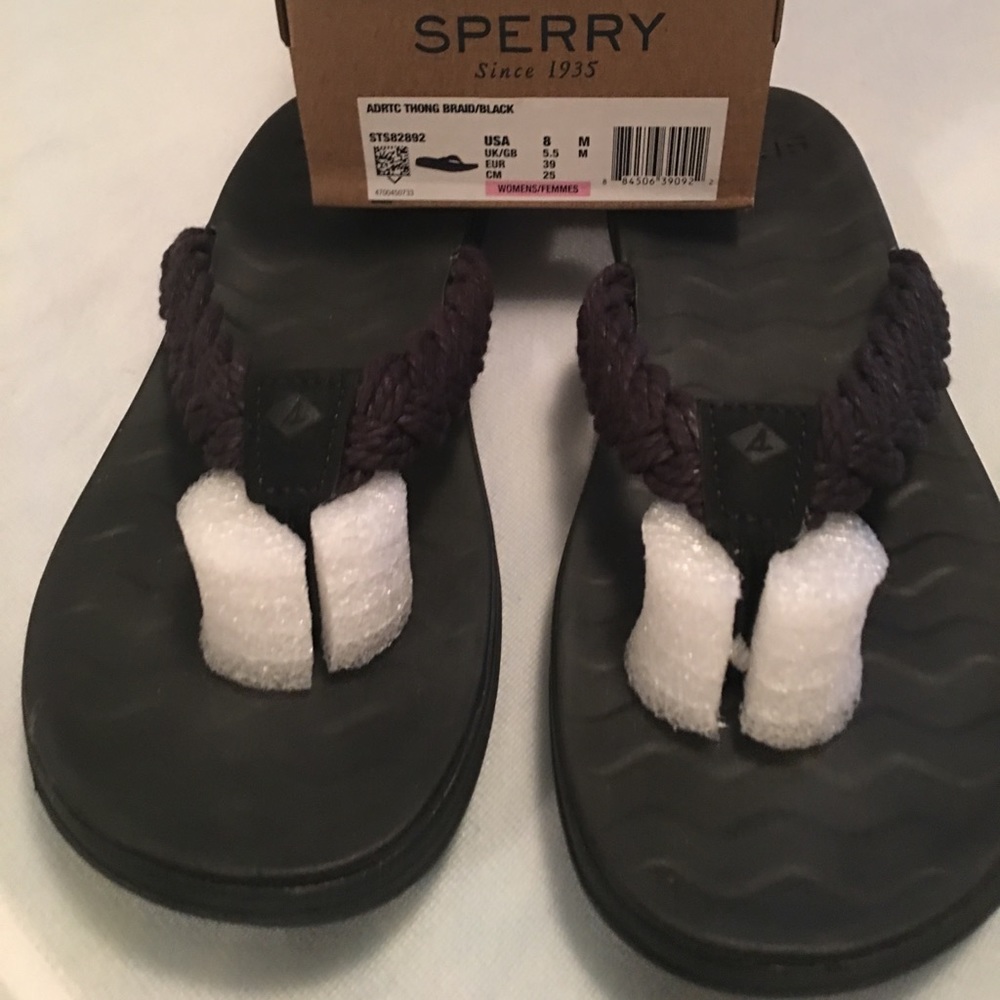 Sperry flip flops-brand new in box